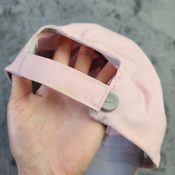 Minnesota Twins Nike Cap Womens Pink Embroidered Swoosh Baseball Teamwear Sports - Picture 4 of 8